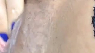 Bikini Hairy Pussy Babe Squirts