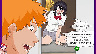 BLEACH and the hot springs of Japan. Fuck all the characters