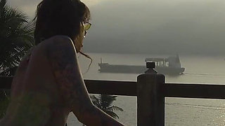 Sex on Ilhabela Beach with the Naughty Dread Hot