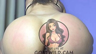 Onetake Torrid Honey Jams Out Her Ideal Butt