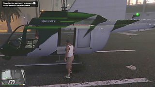 Dad gets busy with a street hooker in this GTA-themed scene