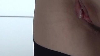 Just the Tip: Too Tight 18 Yo Hairy Pussy for Stepdaddy, but He Cum Inside Quickly.