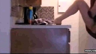 masturbating with my stepson is watching me