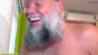 72 Year Old Granny Gets Rough Fucked Doggystyle By Old Man Grandpa