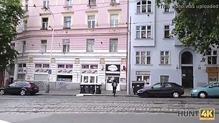 Hunt4k. boy pays enrapturing tourist money for quickie at his place