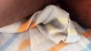 Desi Aunty Young Man's Mouth Seduce While Baby Sitting