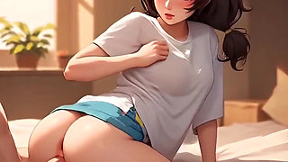Hentai girl Doggystyle