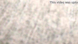 Very hot married woman cheating on her husband with her stepson, the young man didn't forgive, he came inside and got the whore pregnant