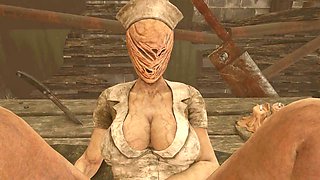 Silent hill, pyramid head, 3d