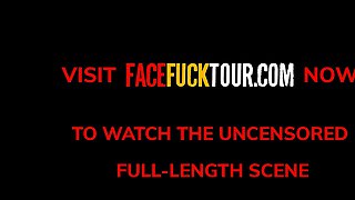 Big Tits Brazilian DEEP THROATED Rough By Massive White