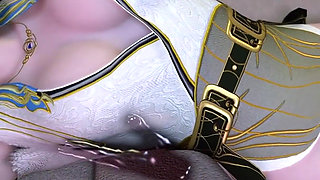 3D Super Cute Cosplay Model Naked Her Pink Pussy Got Fucked