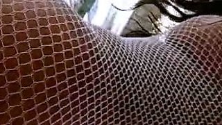 Amateur striptease and Solo masturbation