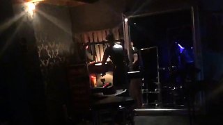Amateur sorority babes go lesbian for wild party
