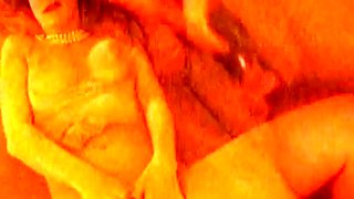 Chubby Brunette Big Boobs Dildo Masturbation