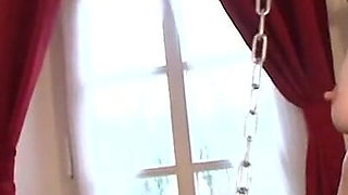 Humiliate whips the two slave