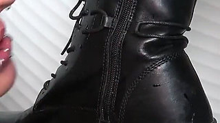 Alex Gets Pissed on and Has to Lick My Boots Clean