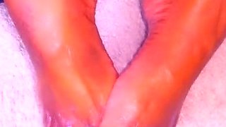 Amateur striptease and Solo masturbation