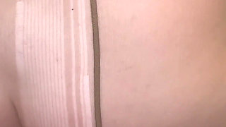 BBW MILF Ameliya Gets Her Pantyhosed Pussy Smashed From Stepson's Best Friend