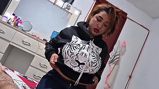 I Teach the Cleaning Lady How to Ride a Motorcycle and She Gives Me Her Big Ass