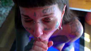 Marseline gives oral job with jellyfish ... - hottest XXX