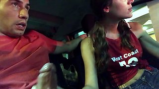 Close up teen masturbation