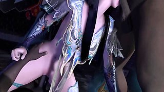 3d Cute Asian Officer Wearing Sexy Dress Naked Her With Car Toon And Anime Hentai