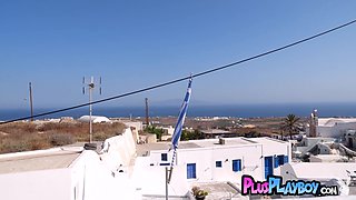 Italian Chiara Bianchino shows round bootie