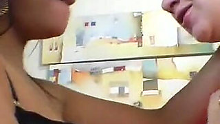 Hot Kisses Stepmother and Stepdaughter