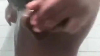In the Shower Solo Intense Anal Masturbation