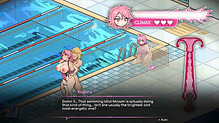 Hentai Game - Minami Hentai Gallery Scene Pool Sex 2 - Lifeguard Holic
