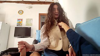 Amateur blowjob, pompino con ingoio, pompino italiano