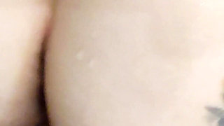 Stanger Fucked Sexy Tattooed Girl During She Takes a Shower in the Hotels Room 4K