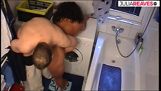 German milf cheats on her husband with the electrician