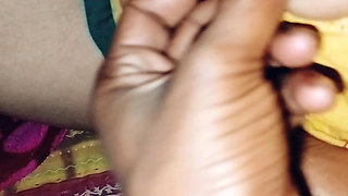 The girl next to me salutes the husband