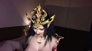 3D Horny Cosplay Slut Have a Hardcore Sex with Big Dick