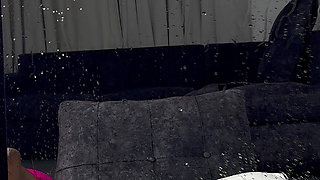 Squirting with a Balaclava on Coz Why Not