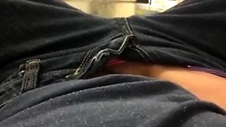 Masturbation en Jeans avec Vibro - Webcam Solo