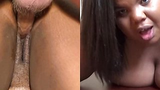 Ebony BBW needs her juicy pink twat pounded