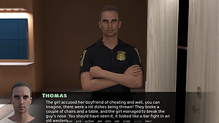 Exciting games: the girl got caught doing a blowjob and got covered her face with a huge cum load in the car ep 10