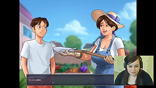 Exploring the world of summertime saga in this indie adventure game