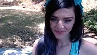 Teen Cute Italian Brunette Solo At