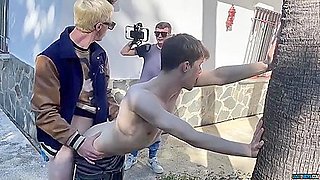 Whoreboy Powerfucked In The Open Land 2