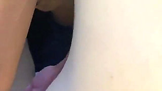 Love Riding Big Fat Black Cock Reverse Cowgirl in My Pussy Multiple Orgasm, Cuckold Husband Recording