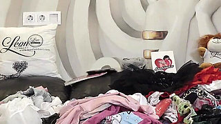 Super Hot All Natural Big Tits Big Ass Blonde Does a Try on Haul for Short Skirt Miniskirts