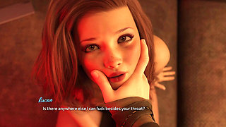 big tits girl suck dan fuck her boyfriends cock - porn game eps 8