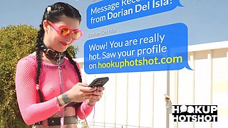 Brunette Slut Kaitlyn Katsaros Wants More Of Dorian Del Isla's Sloppy Anal!