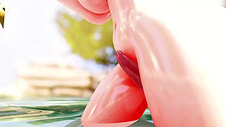 3D sex animation Eula from Genshin impact