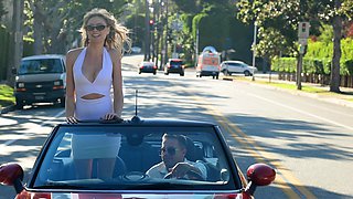 VIXEN Bratty Blonde Amber Moore Rides Her Boss  Thick Cock