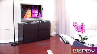 Throatfuck dirt with beauty Adriana Chechik from First Class POV