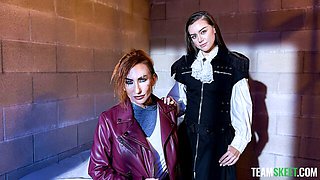 Watch beauteous Sophia Locke and Selena Love's action